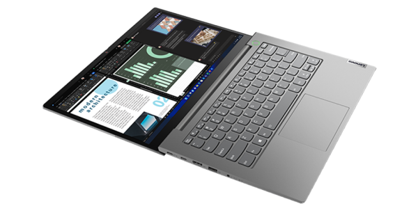 Laptop Lenovo Thinkbook 14 G4 IAP 21DH00BBVN i5 1240P/ 16GB/ 512GB SSD/ Intel Iris Xe Graphics/ 14 inch FHD/ Windows 11/ Xám/ Vỏ Nhôm - Ảnh 3