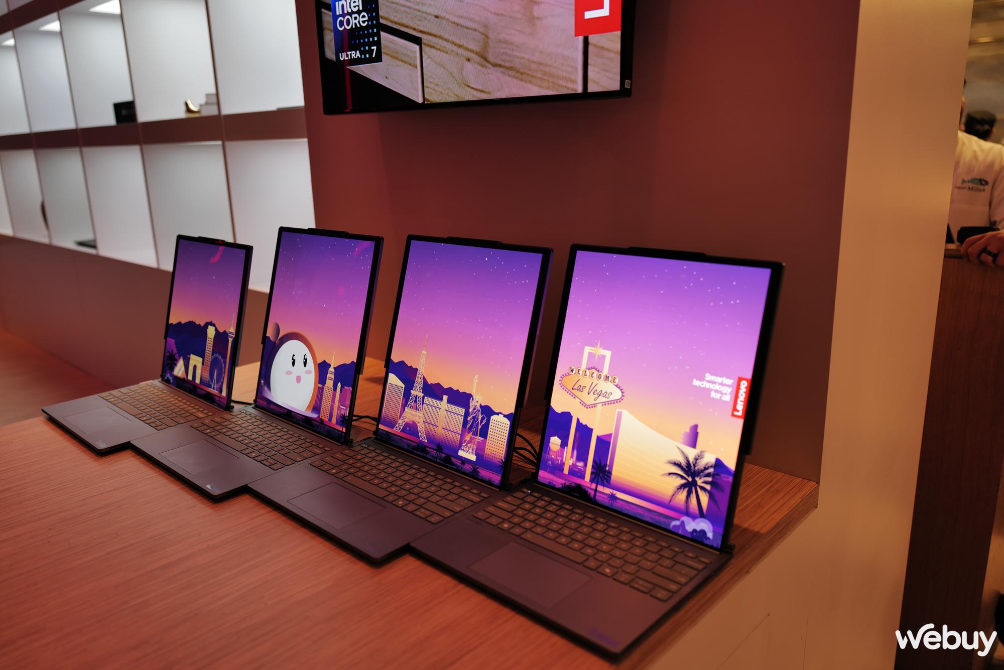 Cận cảnh hai mẫu laptop độc lạ mà Lenovo mang đến CES 2025: Màn hình cuộn tăng 50% kích thước, màn hình xoay mọi hướng và tự theo dõi chuyển động của người dùng- Ảnh 12. Cận cảnh hai mẫu laptop độc lạ mà Lenovo mang đến CES 2025: Màn hình cuộn tăng 50% kích thước, màn hình xoay mọi hướng và tự theo dõi chuyển động của người dùng- Ảnh 12.