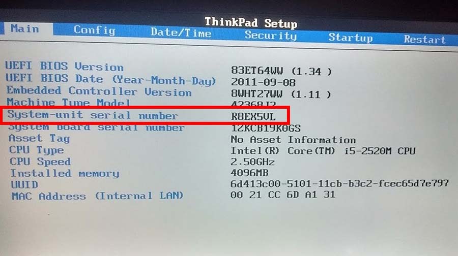 Cách xem cấu hình Laptop Lenovo